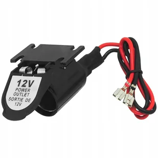 Gniazdo zapalniczki samochodowej z kablami 12V 24V - Akcesoria motoryzacyjne - miniaturka - grafika 1