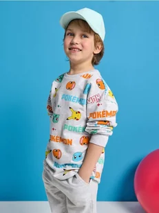 Sinsay - Bluza Pokémon - szary - Swetry dla chłopców - miniaturka - grafika 1