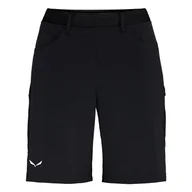 Spodenki damskie - Spodenki damskie Salewa  Puez 3 DST Black Out 42 - miniaturka - grafika 1