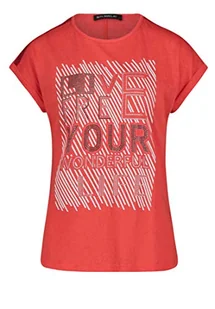 Betty Barclay T-shirt damski, czerwony/biały, 36 PL - Koszulki i topy damskie - miniaturka - grafika 1