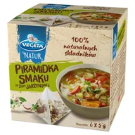 Przyprawy i zioła sypkie - Vegeta Natur Piramidka Smaku Do Zupy Jarzynowej 30G - miniaturka - grafika 1