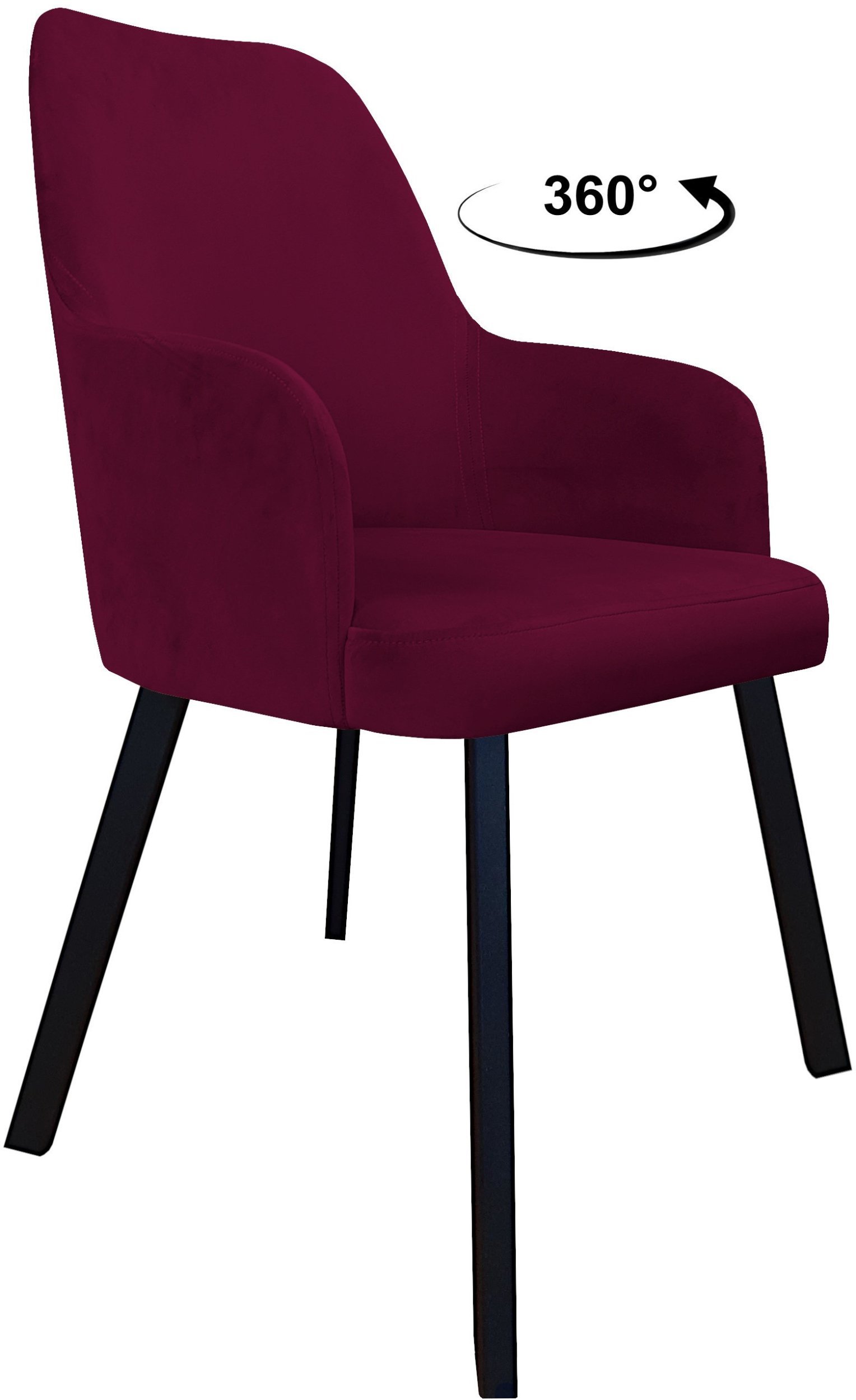 Krzesło obrotowe WESTA noga Profil czarna MG02