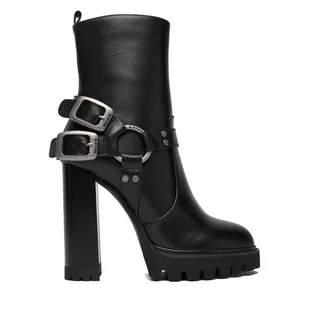 Botki G-Star Raw EO-LING-LT2560-227 Czarny - Botki damskie - miniaturka - grafika 1