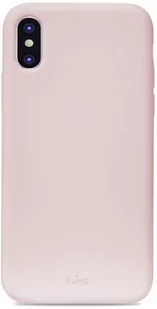 PURO ICON Cover - Etui iPhone Xs Max (różowy) Limited edition IPCX65ICONROSE - Etui i futerały do telefonów - miniaturka - grafika 1