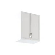 Szafki kuchenne - Szafka Górna Wisząca 2 Drzwi G60 Sycylia White Gała Meble Sosna Andersen, Biały - miniaturka - grafika 1