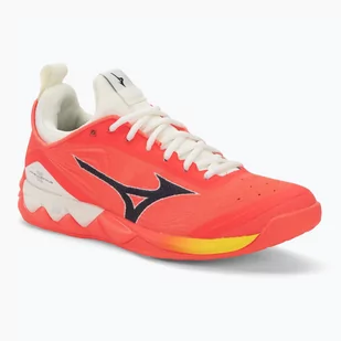 Buty do siatkówki Mizuno Wave Luminous 2 neon flame/black/bolt2 neon - Buty sportowe męskie - miniaturka - grafika 1