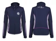 Bluzy sportowe damskie - Fair Play Bluza SIMONA damska - navy/grey - miniaturka - grafika 1