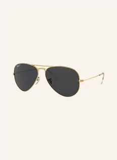 Okulary przeciwsłoneczne - Ray-Ban Okulary Przeciwsłoneczne rb3025 Aviator gold - grafika 1