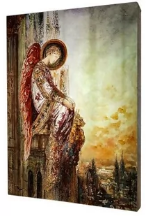 Obraz na desce lipowej, Anioł - Ikony i obrazy sakralne Obraz na desce lipowej, Anioł - Ikony i obrazy sakralne - miniaturka - grafika 1