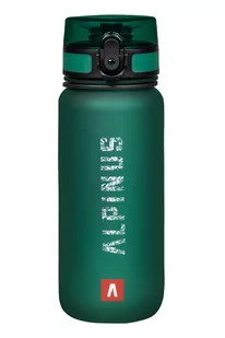 Butelka tritanowa z sitkiem Alpinus Trysil 650ml zielony - Shakery i bidony sportowe - miniaturka - grafika 1
