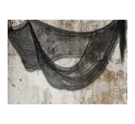 Zasłony - Zasłona Na Halloween Szara - miniaturka - grafika 1