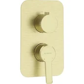 Baterie umywalkowe - Element zewnętrzny Boxa DEANTE Arnika BXY RQAM Złoto szczotkowane - miniaturka - grafika 1