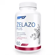 Witaminy i minerały dla sportowców - SFD NUTRITION Żelazo Plus 60 tabletek - miniaturka - grafika 1