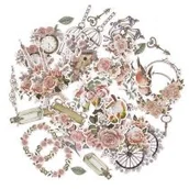 Zabawki kreatywne - Kształty papierowe love Paris 44 szt. - miniaturka - grafika 1