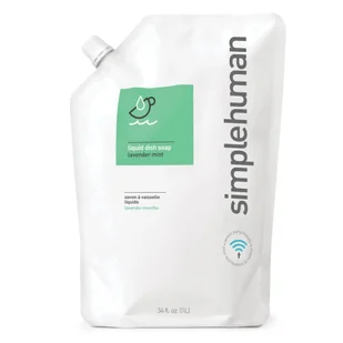 Simplehuman Płyn do mycia naczyń w zmywarce 1 l,zapasowy wkład o zapachu lawendy - Płyny do naczyń - miniaturka - grafika 1