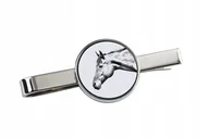 Spinki do mankietów i krawatów - American Quarter Horse - spinka do krawata z koniem, personalizowany klips - miniaturka - grafika 1
