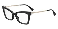 Okulary przeciwsłoneczne - Moschino Damskie okulary przeciwsłoneczne Mos602, czarne, 53, czarny, 53 - miniaturka - grafika 1