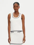 Bluzki damskie - Marciano Guess Bluzka 5RGR03 5640Z Biały Regular Fit - miniaturka - grafika 1