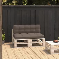 Poduszki ogrodowe - vidaXL Poduszki na sofę z palet, 2 szt., kolor taupe - miniaturka - grafika 1
