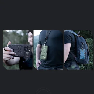 Nillkin CamShield Armor Pro Case etui iPhone 14 Pro pancerny pokrowiec podstawka ring czarny - Etui i futerały do telefonów - miniaturka - grafika 14