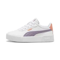 Buty dla dziewczynek - PUMA Carina 2.0 PS, Sneakersy dziewczęce, Puma Kolor biały, 33 EU - miniaturka - grafika 1