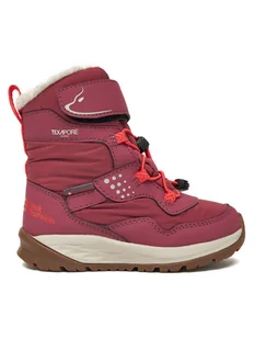 Jack Wolfskin Śniegowce A62143 Różowy - Buty dla dziewczynek - miniaturka - grafika 1