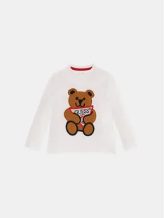 Guess Bluzka N0BI26 I3Z00 Biały Regular Fit - Bluzki damskie - miniaturka - grafika 1