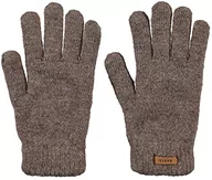Rękawiczki - Barts Damskie rękawiczki Witzia Gloves, 0009-BROWN, Rozmiar Uniwersalny - miniaturka - grafika 1