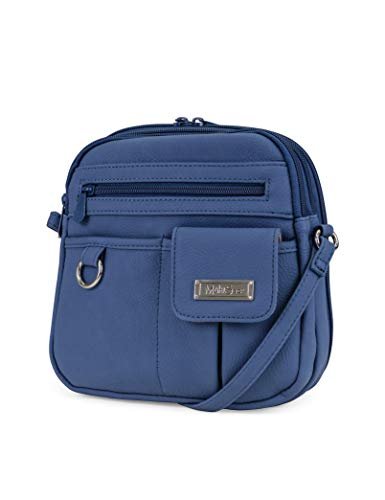 Torba na ramię MultiSac North South Mini Zip Around, dżinsowy, One Size