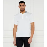 Koszule męskie - Calvin Klein Polo Slim Fit stretch pique - miniaturka - grafika 1