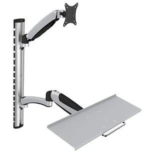 Digitus Ramię naścienne pojedyncze 1xLCD + klawiatura max 27" i 8kg uchylno-obrotowe 360° PIVOT AKDGAVM00150 - Inne akcesoria audio-wideo - miniaturka - grafika 1