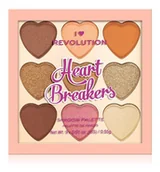 Cienie do powiek - Makeup Revolution Heartbreakers Paleta cieni Majestic - miniaturka - grafika 1