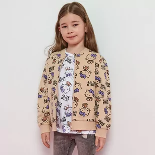 Sinsay - Bluza Hello Kitty - Brązowy - Swetry dla dziewczynek - miniaturka - grafika 1