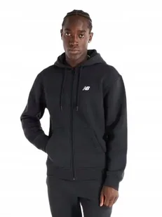 BLUZA męska NEW BALANCE z kapturem NB MJ43902BK czarna rozsuwana L - Bluzy męskie - miniaturka - grafika 1