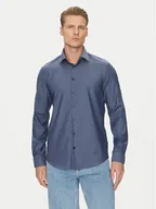 Koszule męskie - Calvin Klein Koszula K10K114311 Granatowy Regular Fit - miniaturka - grafika 1