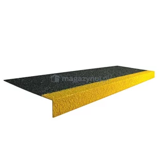 Nakładki GRP na schody COBAGRIP Wym. 345x55mm (Długość: 2m) - Wyposażenie miejsc publicznych - miniaturka - grafika 2