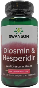 Swanson - Diosmina i Hesperydyna, 60 kapsułek - Witaminy i minerały - miniaturka - grafika 1