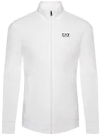 Bluzy męskie - EA7 Emporio Armani Bluza 8NPM01 PJ05Z 1100 Biały Regular Fit - miniaturka - grafika 1