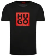 Koszulki męskie - Koszulka z krótkim rękawem HUGO męski T-shirt r. M sportowa bawełniana - miniaturka - grafika 1