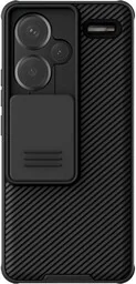 Nillkin Etui CamShield Pro do Xiaomi Redmi Note 13 Pro+ 5G, czarne - Etui i futerały do telefonów - miniaturka - grafika 1