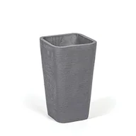 Donice - Doniczka prostokątna, 29 x 29 x 50 cm, szara - miniaturka - grafika 1