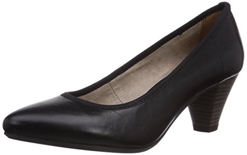 s.Oliver 22403 czółenka damskie, czarny - Czarny (Black 001) - 39 eu