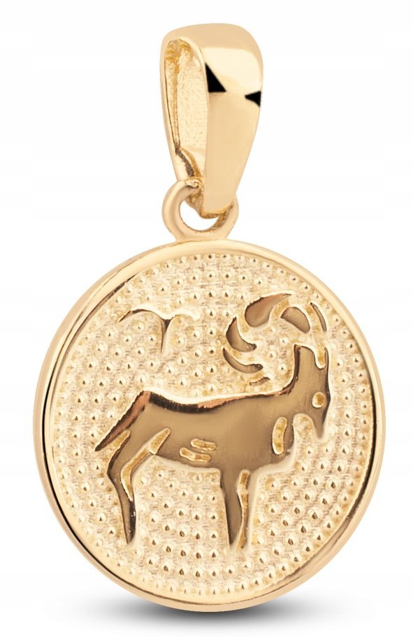 ZŁOTA ZAWIESZKA ZNAK ZODIAKU BARAN 585