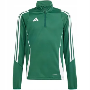 Bluza dla dzieci adidas Tiro 24 Training Top zielona IR9362 152cm - Bluzy damskie - miniaturka - grafika 1