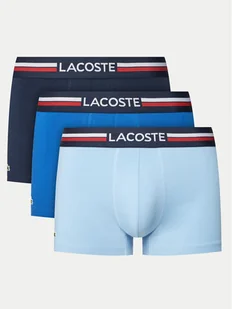 Lacoste Komplet 3 par bokserek 5H2390 Niebieski - Majtki męskie - miniaturka - grafika 1