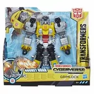 Figurki dla dzieci - Hasbro Transformers Cyberverse Ultra Grimlock E1908 - miniaturka - grafika 1