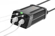 Przetwornice samochodowe - TECHNAXX TE16, 1.200W, 2x VAC 230V, 2x USB - miniaturka - grafika 1