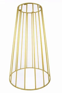 Noga metalowa, złota do stołu 60 cm. Podstawa - Meble modułowe i akcesoria - miniaturka - grafika 1
