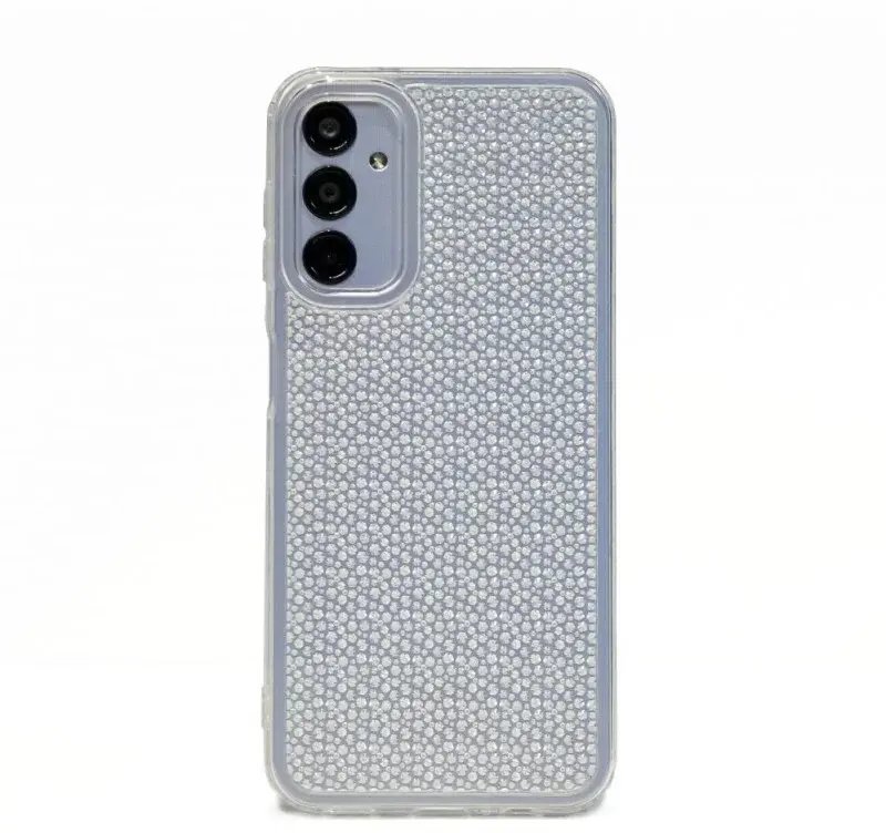iLike Tylny pokrowiec Samsung Galaxy A14 5G Silicone case Shine Transparent ILISAMA14SST