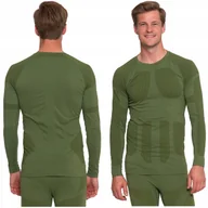 Pozostała odzież narciarska - Koszulka Termoaktywna Męska Bielizna Bezszwowa Odzież Termiczna MORAJ M - miniaturka - grafika 1